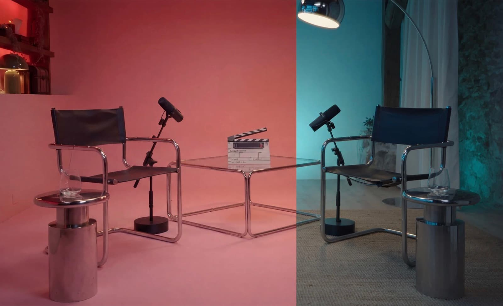 Un plateau prêt à tourner